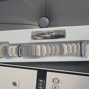 Metal Silver Replacement Band for Smart Watch